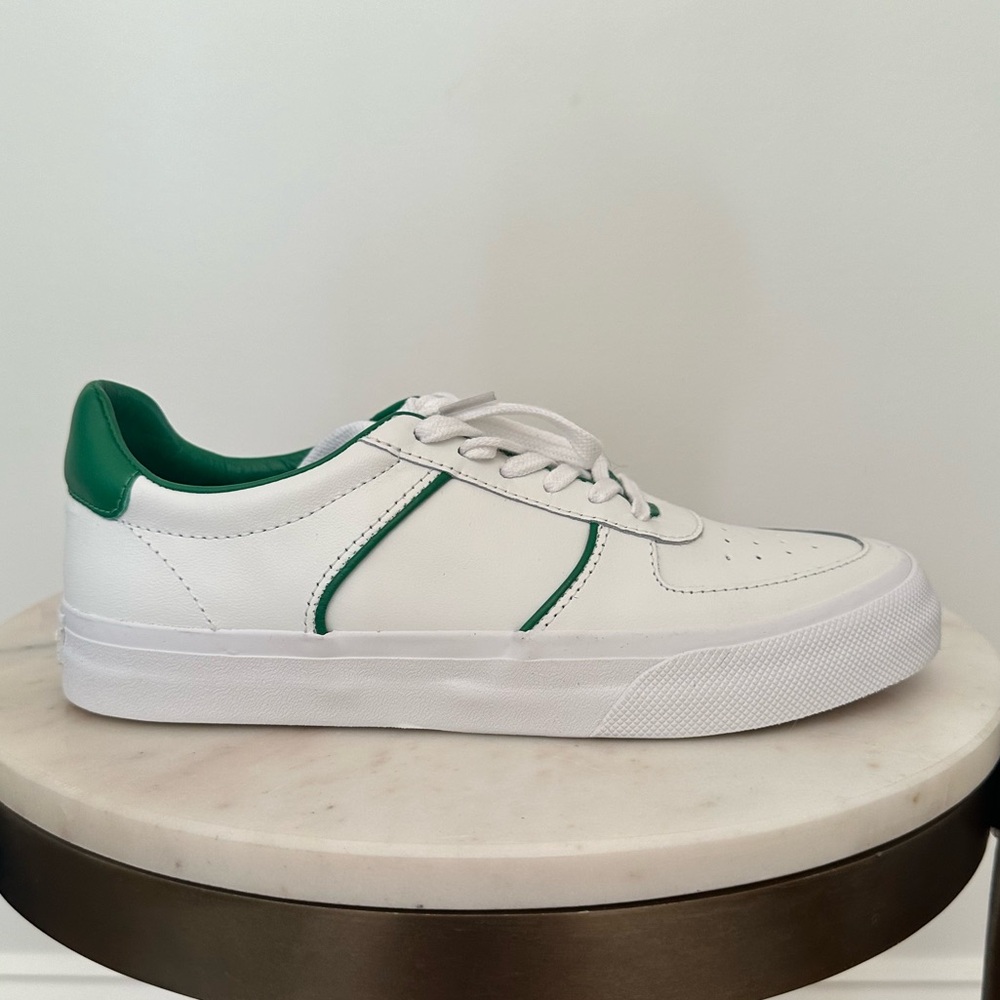 Reformation Harlow Leather Sneaker NWOT - Picture 5 of 9